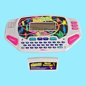 Vintage 1997 Tiger Electronics Name That Tune Handheld Game - TESTED & WORKING!